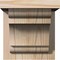 Ekena Millwork New Brighton Smooth Corbel w/Backplate, Douglas Fir, 7 1/2"W x 8"D x 8"H COR08X08X08NEB01SDF - alternate 3
